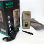 Професійна електробритва Шейвер VGR V-335 Shaver з трьома ножовими блоками, бритва для бороди