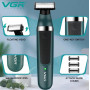Електробритва VGR V-393 Shaver професійна водонепроникна, чоловіча машинка для гоління