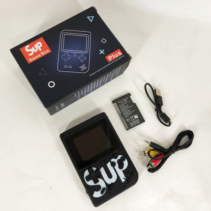 Ігрова приставка Sup Game Box 500 ігор, для телевізора, Ігрова приставка сап денді. Колір: чорний