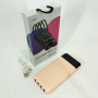 Павербанк Power Bank UKC 50000mAh Мобільна зарядка зовнішній акумулятор портативний павер. Колір: рожевий