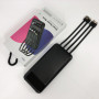 Павербанк Power Bank UKC 50000mAh Мобільна зарядка зовнішній акумулятор портативний павер. Колір: чорний
