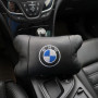 Авто подушки 2шт — набір BMW з натуральної шкіри, на підголівник у машину, Автомобільна подушка БМВ