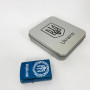 Дугова електроімпульсна запальничка USB металева коробка HL-447. Колір: синій