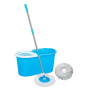 Універсальна швабра з віджимом-центрифугою та відром Easy Mop Кругла Швабра. Колір: синій