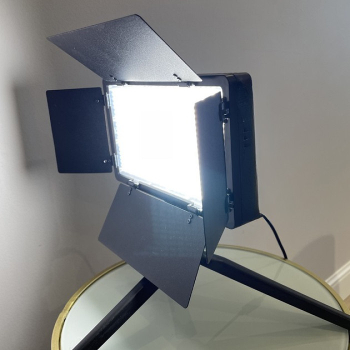 Професійне відеосвітло LED LIGHT RL-900 35W з пультом 3000k-6500k, Прямокутне студійне світло