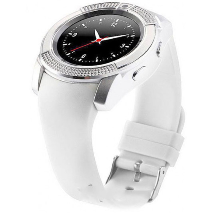 Розумний смарт-годинник Smart Watch V8. Колір: білий