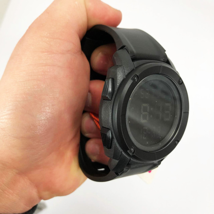 Годинник наручний чоловічий SKMEI 1853BK BLACK, армійський годинник протиударний. Колір: чорний