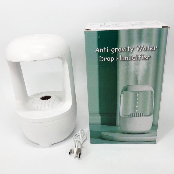 Зволожувач повітря ультразвуковий DROP HUMIDIFIER AND-199, левітуючий розпилювач для спальні, будинки, готелі