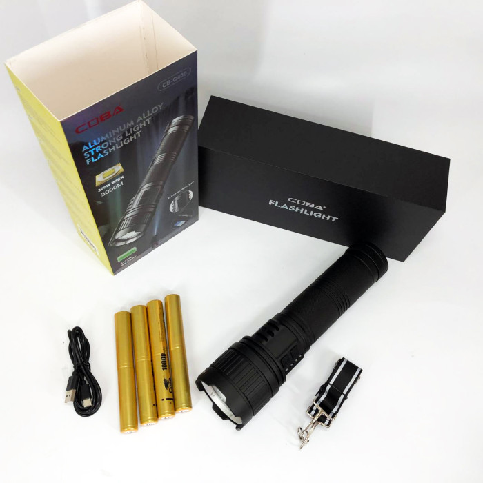 Ліхтар CB-G400 WHITE LASER LED PM60-TG, Сильний ліхтарик, Ліхтар ручний тактичний
