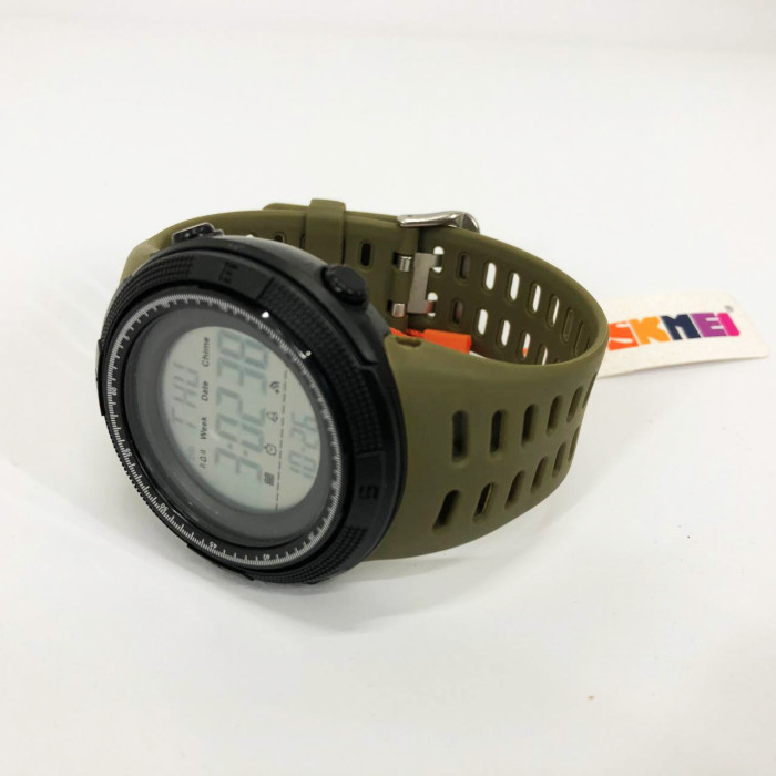 Годинник наручний чоловічий SKMEI 1167AG ARMY GREEN, брендовий чоловічий годинник. Колір: зелений