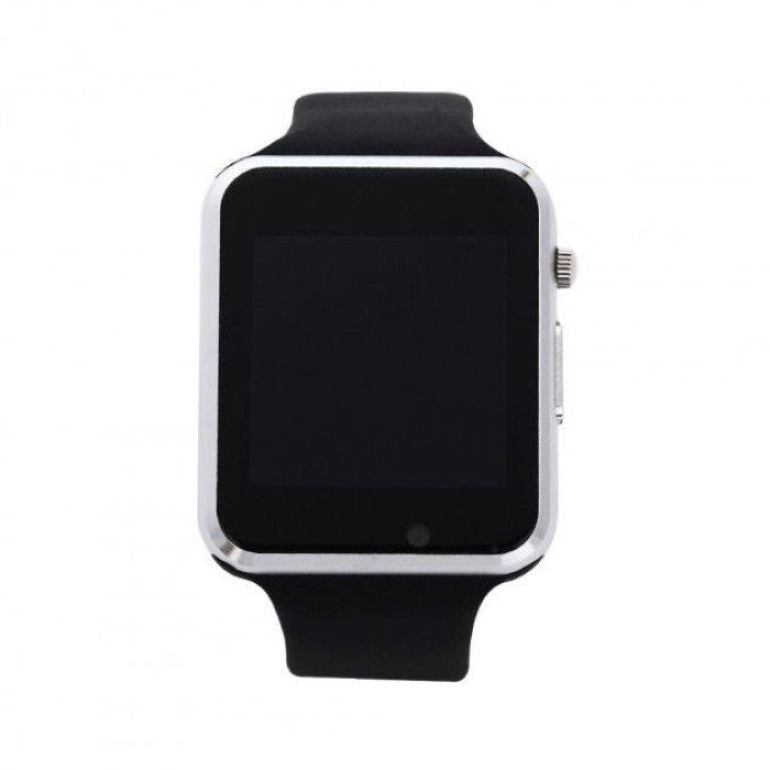 Смарт-годинник Smart Watch A1 розумний електронний зі слотом під sim-карту + карту пам'яті micro-sd. Колір: срібний