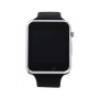 Смарт-годинник Smart Watch A1 розумний електронний зі слотом під sim-карту + карту пам'яті micro-sd. Колір: срібний