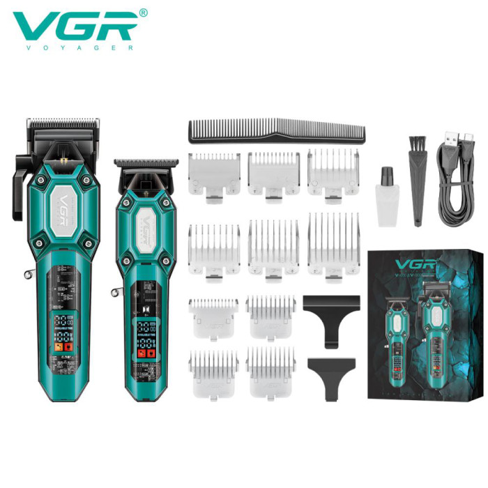 Комплект 2 до 1 VGR V-600 V-900. Колір: зелений