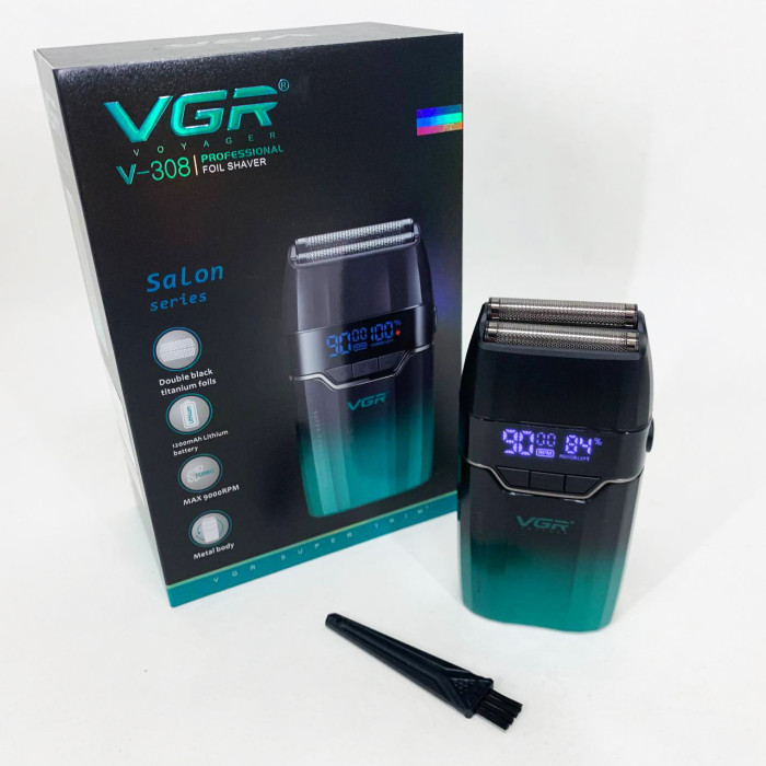 Електробритва VGR V-308 GREEN шейвер