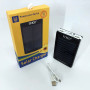 УМБ Power Bank Solar 40000 mAh мобільне зарядне із сонячною панеллю та лампою. Колір: чорний
