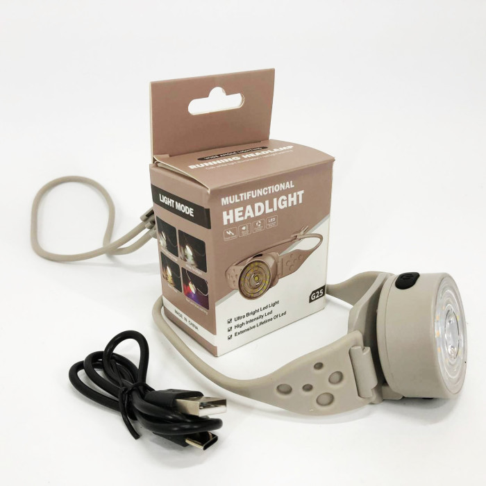Ліхтар налобний G25-XPG+30SMD(white+yellow+red-blue), Потужний ліхтар на голову, ліхтар для автомеханіка