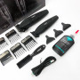 Професійний набір для стрижки волосся VGR V-640 акумуляторний Barber Combo PREMIUM. Колір: чорний