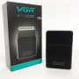 Електробритва VGR V-376 BLACK шейвер, Бюджетна машинка для стрижки бороди, Бездротова електробритва
