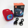Портативна Bluetooth колонка TG339 5W з RGB підсвічуванням, Гучна блютуз колонка. Колір: червоний