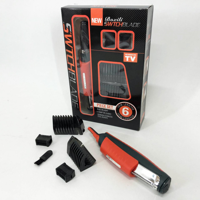 Тример Micro Touch Switchblade X-TRIM, бритва для носа та вух, Бюджетна машинка для стрижки бороди