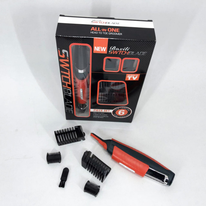 Тример Micro Touch Switchblade X-TRIM, бритва для носа та вух, Бюджетна машинка для стрижки бороди