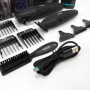 Професійний набір для стрижки волосся VGR V-640 акумуляторний Barber Combo PREMIUM. Колір: чорний
