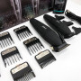 Професійний набір для стрижки волосся VGR V-640 акумуляторний Barber Combo PREMIUM. Колір: чорний
