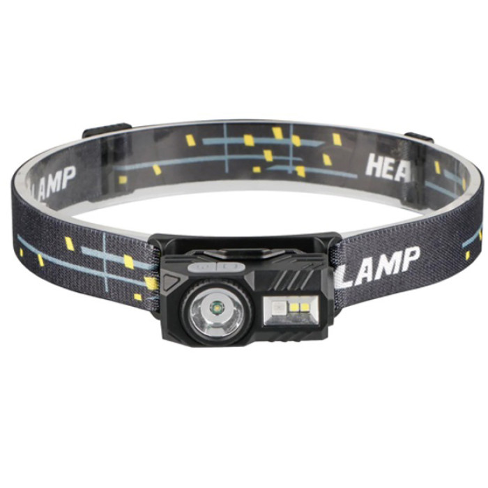 Ліхтар налобний T131-XPE+3SMD з датчиком руху, Налобний ліхтар для туризму риболовлі та полювання