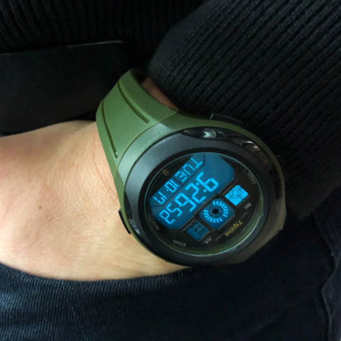 Годинник наручний чоловічий SKMEI 4012/2104AG, Годинник чоловічий спортивний, Годинник військовий чоловічий