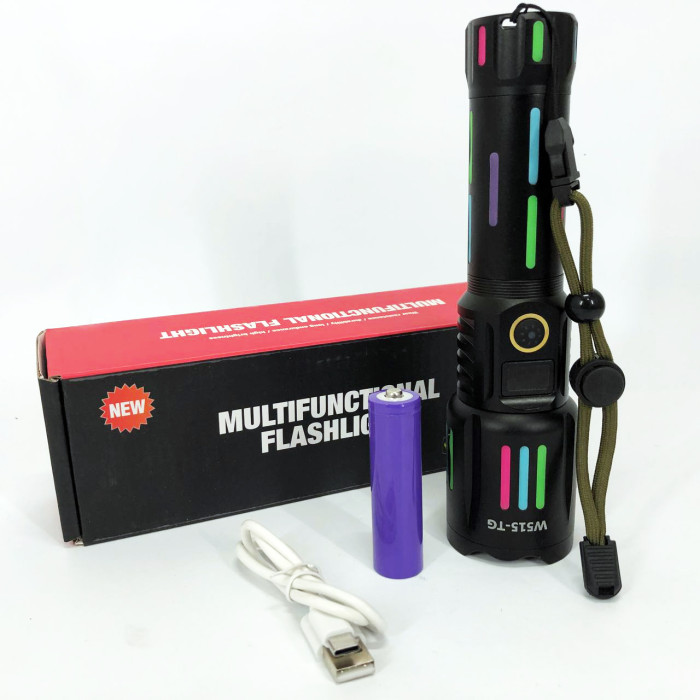 Ліхтар NIGHT VISION FLUORESCENCE W515-PM10-TG, Надпотужний ліхтарик, Підствольний ліхтарик