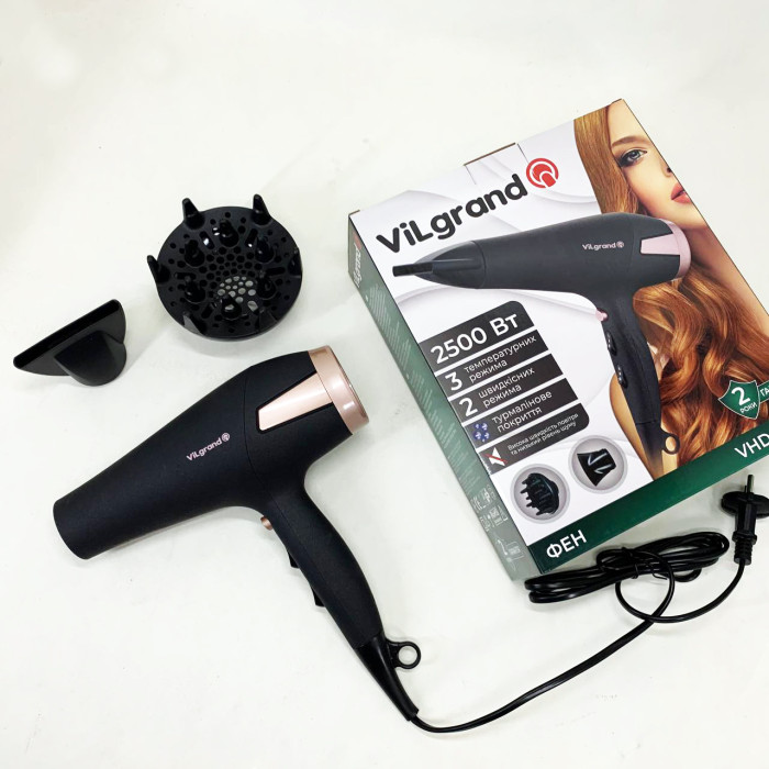 Фен Vilgrand VHD 2610TI