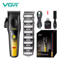 Акумуляторна машинка для стрижки VGR V-195 GOLD