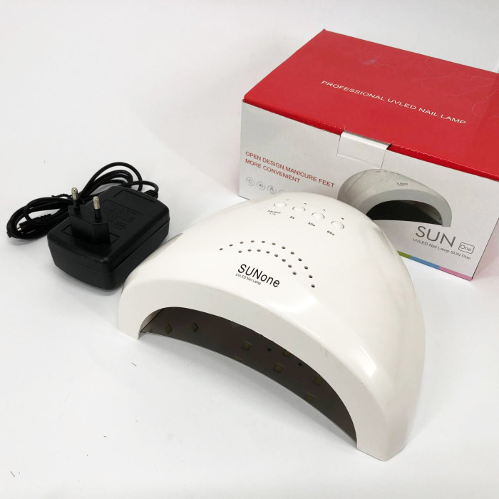 Сушарка для нігтів Sun one nail lamp FD77-1 Лампа для манікюру гель лаком Світлодіодна сушарка для нігтів