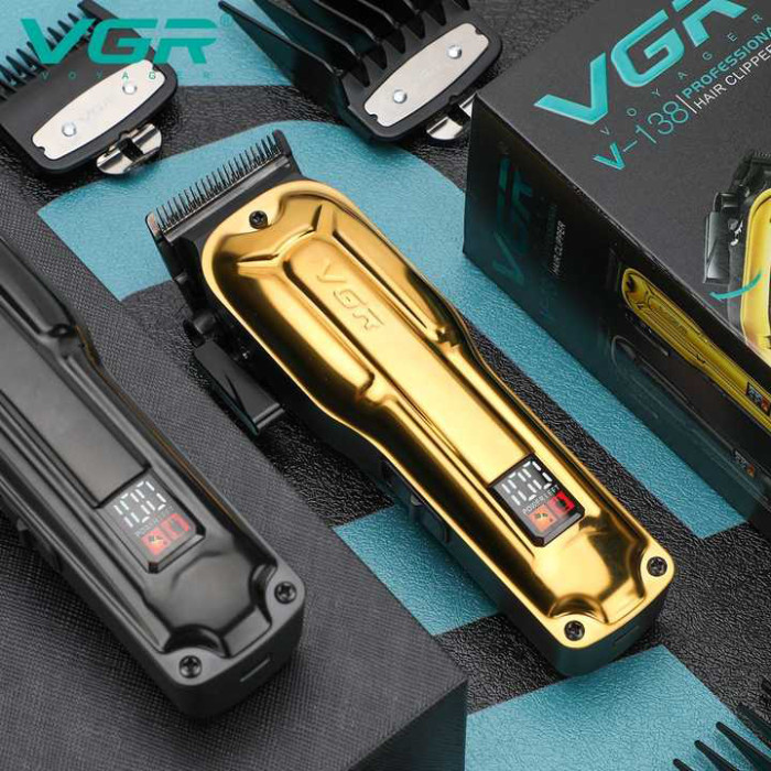 Акумуляторна машинка для стриження VGR V-138