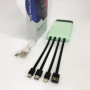 Павербанк Power Bank UKC 50000mAh Мобільна зарядка зовнішній акумулятор портативний павер. Колір: зелений