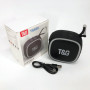 Портативна Bluetooth-колонка TG659 з ремінцем, Bluetooth колонка для вулиці. Колір: чорний