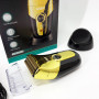 Професійна електробритва VGR V-383 Finale Shaver з підставкою, чоловіча машинка для гоління