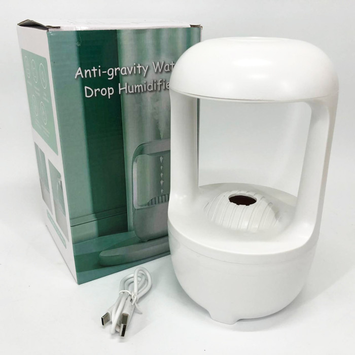 Зволожувач повітря ультразвуковий DROP HUMIDIFIER AND-199, левітуючий розпилювач для спальні, будинки, готелі