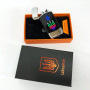 Дугова електроімпульсна запальничка із USB-зарядкою Україна LIGHTER HL-439. Колір: срібло