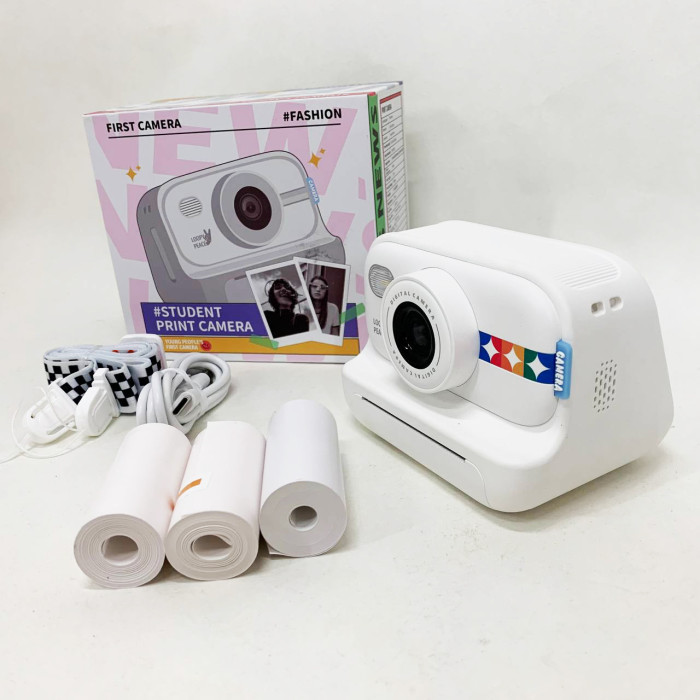 Дитячий фотоапарат миттєвого друку S9 WHITE
