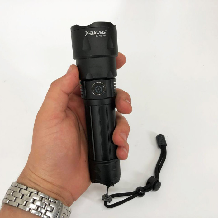 Ліхтарик ручний Bailong BL-A75-P90, ліхтарик поліс, ліхтарик bl, світлодіодний ліхтарик для туриста