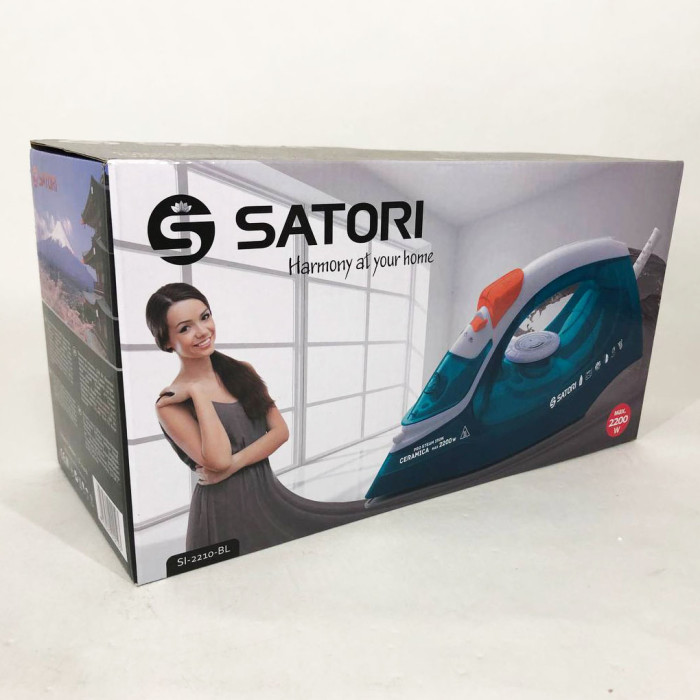 Праска SATORI SI-2210-BL, парова праска-очисник, професійна парова праска