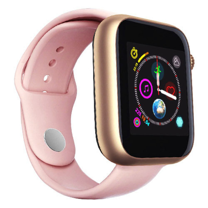 Розумний смарт годинник Smart Watch Z6 c SIM з камерою. Колір: рожевий