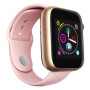 Розумний смарт годинник Smart Watch Z6 c SIM з камерою. Колір: рожевий
