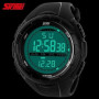 Чоловічий годинник SKMEI 1025BK ARMY BLACK, годинник тактичний протиударний. Колір: чорний