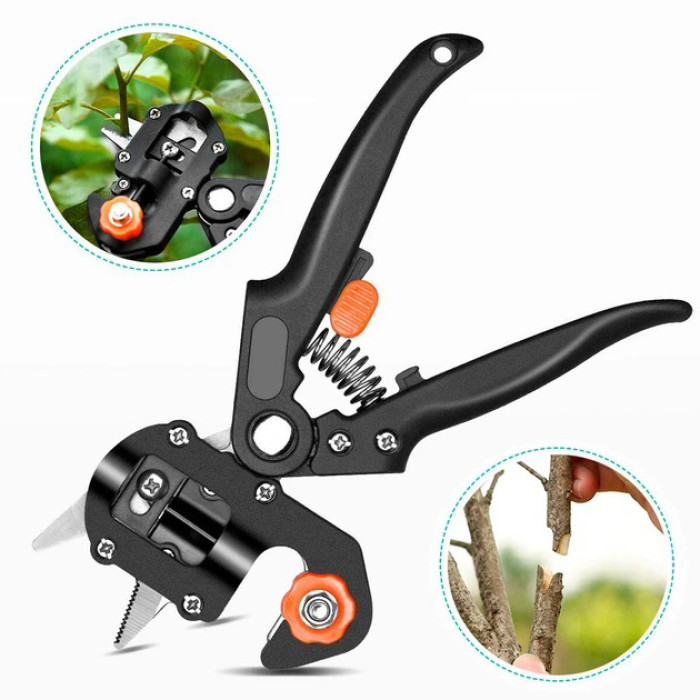 Професійний щеплювальний секатор Titan Professional Grafting Tool для обрізання та щеплення дерев
