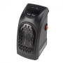 Портативний обігрівач Rovus Handy Heater Black 400 Вт, обігрівач дуйчик, побутовий тепловентилятор
