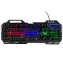 Клавіатура UKC KEYBOARD GK KW-900/4400 дротова з підсвічуванням мембранна