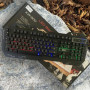 Клавіатура UKC KEYBOARD GK KW-900/4400 дротова з підсвічуванням мембранна