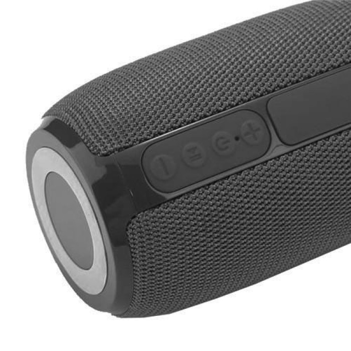 Портативна Bluetooth-колонка TG653 USB з ремінцем, акумуляторна колонка для музики. Колір: чорний